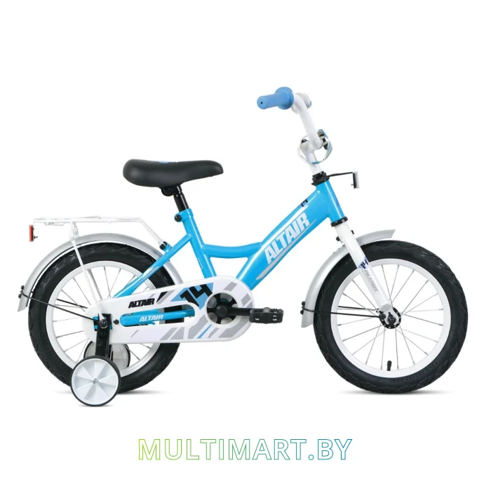 Детский велосипед Altair Kids 14 (голубой/белый, 2020)